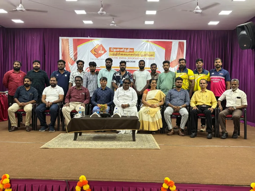 SIJU office-bearers and members at a union meeting